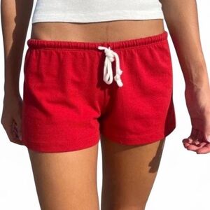 Brandy Melville Red Casual Shorts